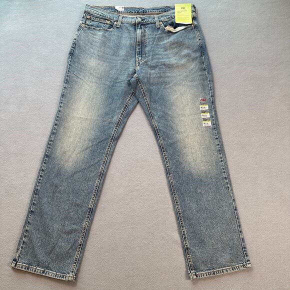 Levis Other - Levis 541 Men Jeans 38x32 Atletic Taper Stretch Tencel High Rise Medium Wash NWT
